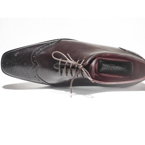 Bashwood Handmade Chocolate Brown Leather Oxfords For Men main image 4